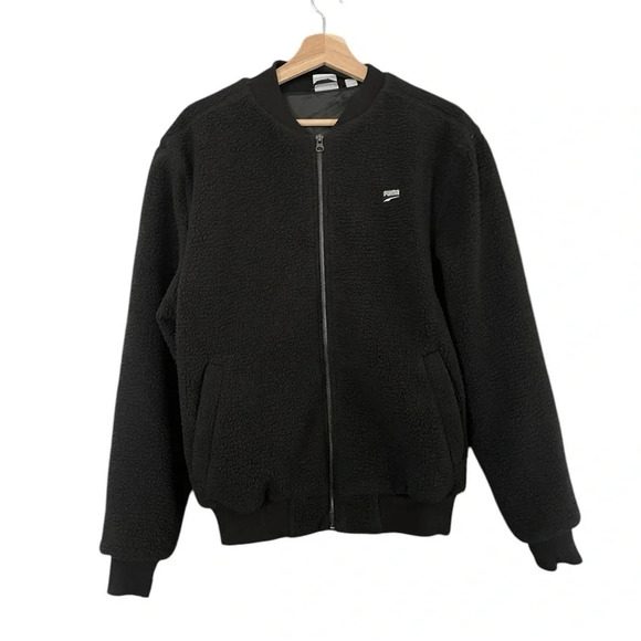 PUMA DOWNTOWN SHERPA JACKET MEN'S SIZE SMALL - Picture 9 of 9